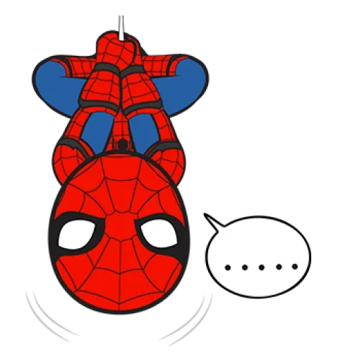 spiderman emoji 😶