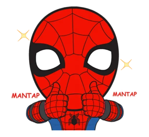 spiderman stiker 👍
