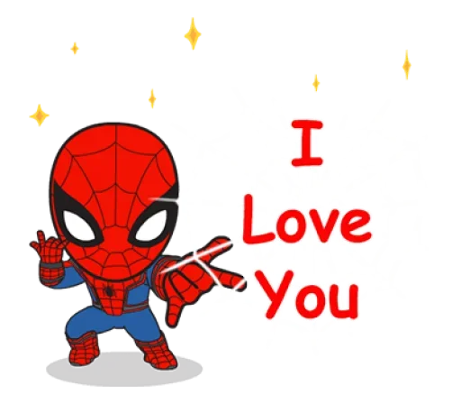 spiderman sticker 😍