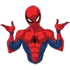 Эмодзи Spider Man | Человек Паук 🤷‍♂