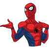 Telegram emojisi «Spider Man | Человек Паук» 😇