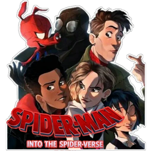 Стікери телеграм Spider-Man