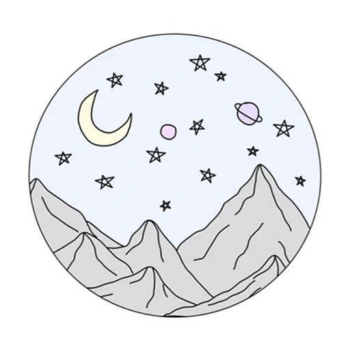 Эмодзи luna stickers 🌙 🌙