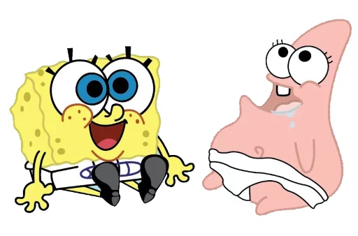 Telegram stiker «Spongebob» 👼