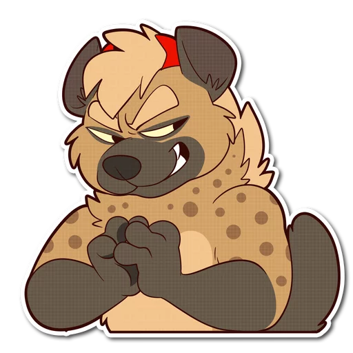 Spotted Hyena emoji 😈