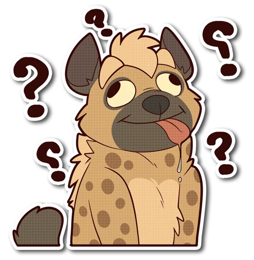 Spotted Hyena emoji ❓