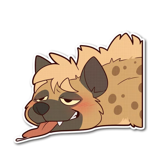 Spotted Hyena stiker 🤤