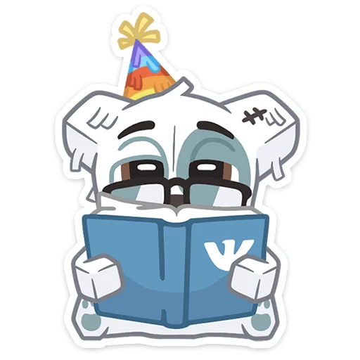 Telegram Sticker «Спотти-пиньята» 📖