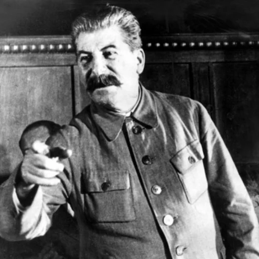 Стікер Telegram «Сталин» 👈