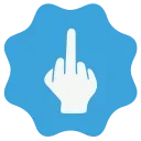 Verified sign emoji 🔵