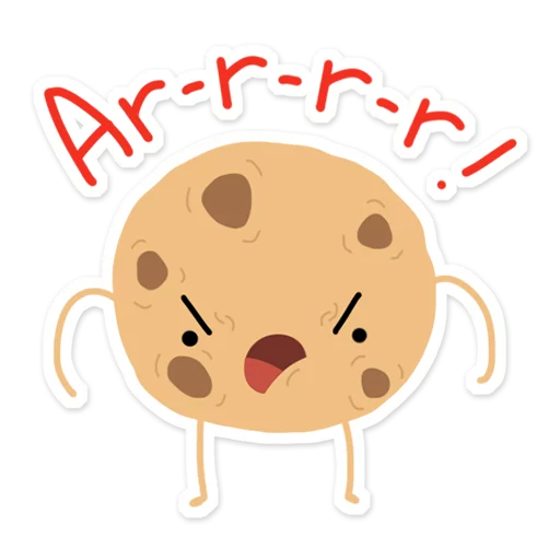 Cookies emoji 😠
