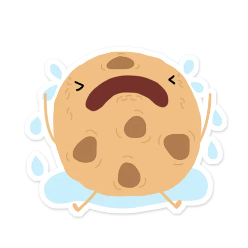 Стикер Telegram «Cookies» 😩