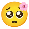 Telegram emoji «stesnyasha» 💮