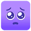 Telegram emoji «stesnyasha» 🟪