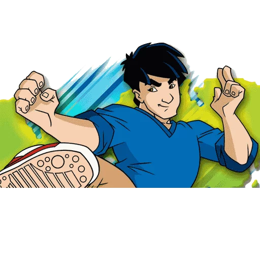 Telegram Sticker «Jackie Chan» 🚶