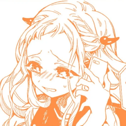 Эмодзи Orange (anime chan) 🧡