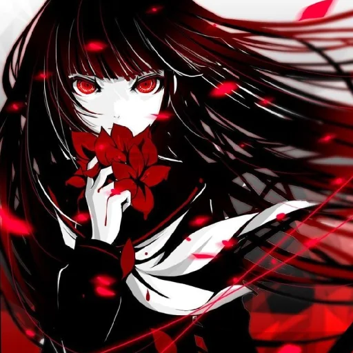 Стикер Red (anime chan) ♦️