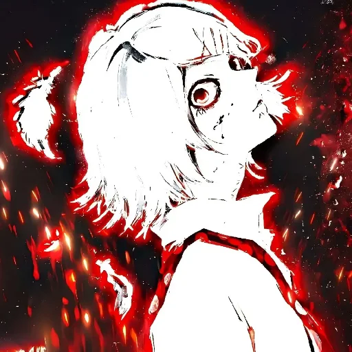 Red (anime chan) emoji ♦️