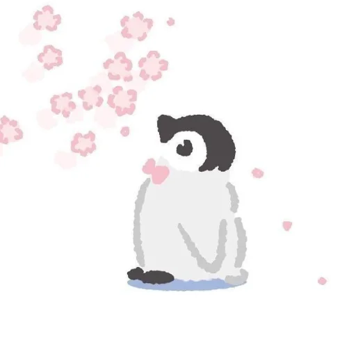 Penguins emoji 🌸