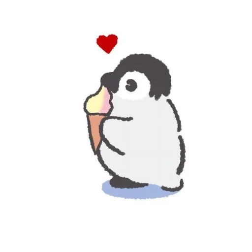 Penguins emoji 🍦