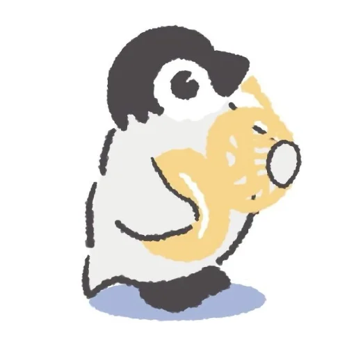 Стікер Telegram «Penguins» 🎷