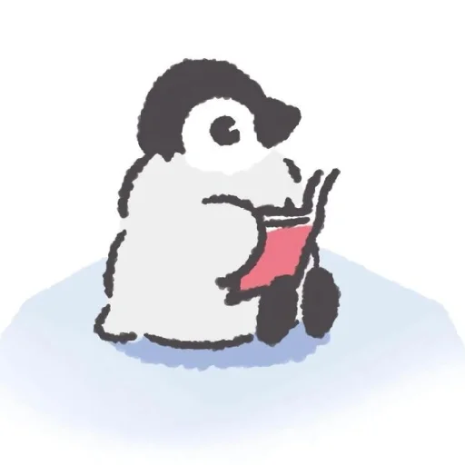 Telegram stiker «Penguins» 📕