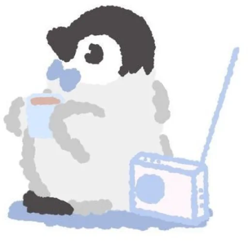 Penguins sticker 📻