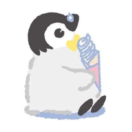 Penguins emoji 🍦