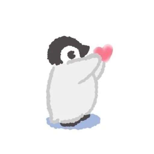 Penguins emoji ❤️