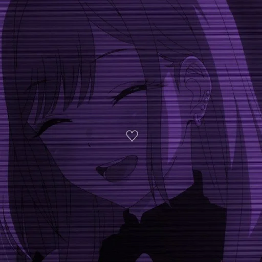 Стикер Violet (anime chan) 💜