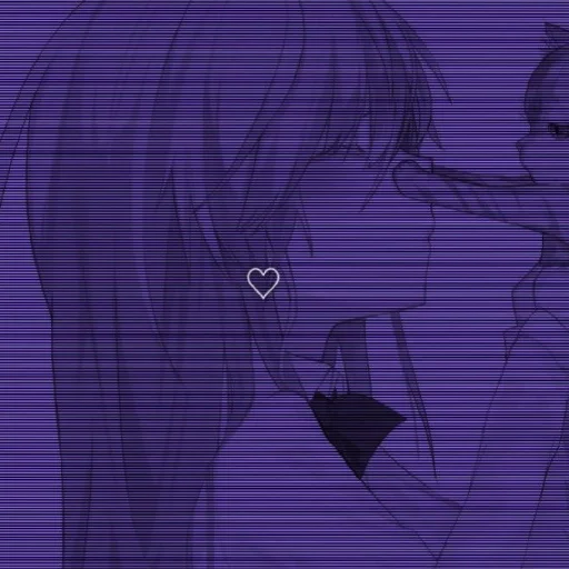 Стікер Telegram «Violet (anime chan)» 💜