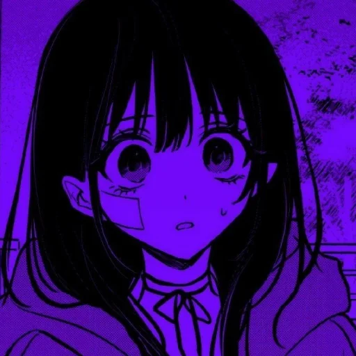 Violet (anime chan) emoji 💜