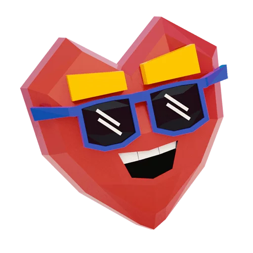 Made With Love emoji 😎