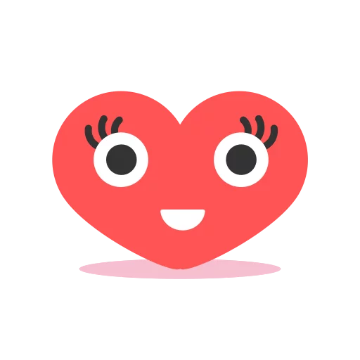 Made With Love emoji 😊