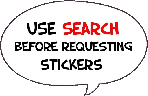 Telegram stiker «stickers only » 😜
