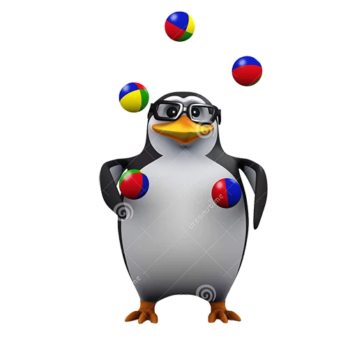 Dank 3d stock penguins emoji 🎭