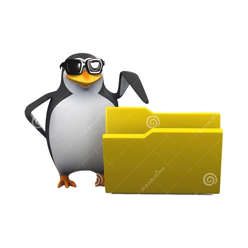 Dank 3d stock penguins stiker 📂