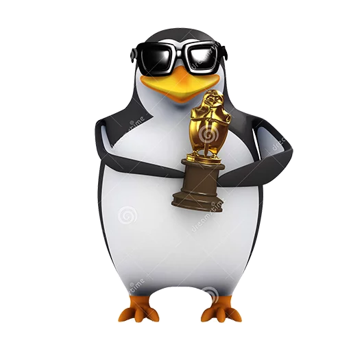 Dank 3d stock penguins emoji 🏆