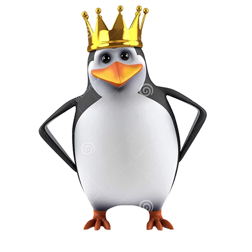 Dank 3d stock penguins stiker 👑