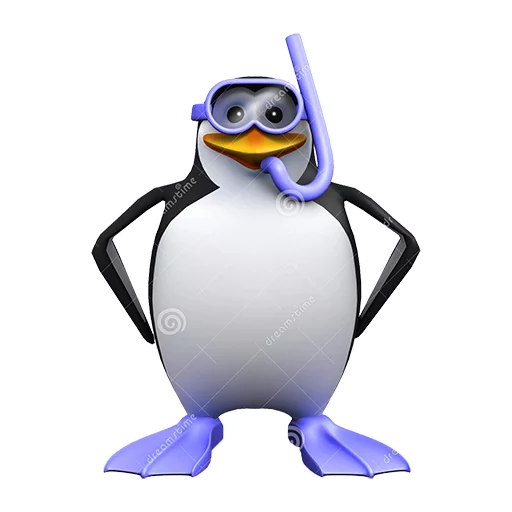 Dank 3d stock penguins stiker 🏊
