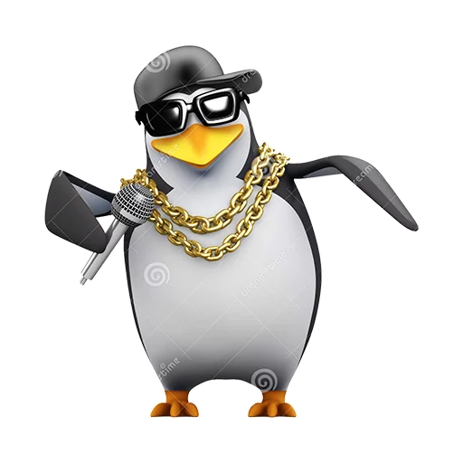 Dank 3d stock penguins emoji 🎤