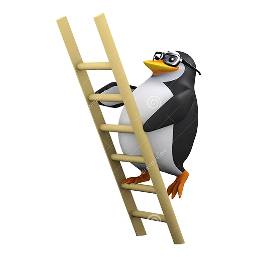 Dank 3d stock penguins stiker 👆