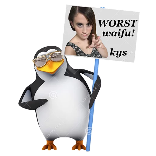 Dank 3d stock penguins emoji 😖