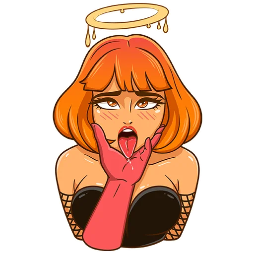 Chili Devil & Honey Angel sticker 🤤