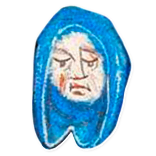 Telegram Sticker «suffering medieval faces» 😞