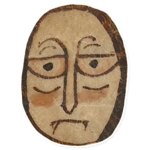 suffering medieval faces sticker 🤖