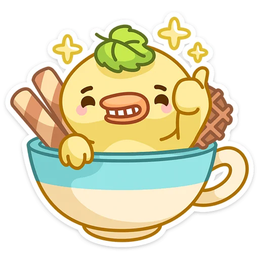 Telegram Sticker «Вкусняшки» 👍