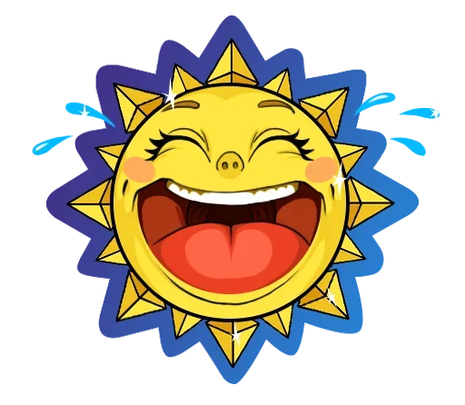 Telegram Sticker «Sun» 😂