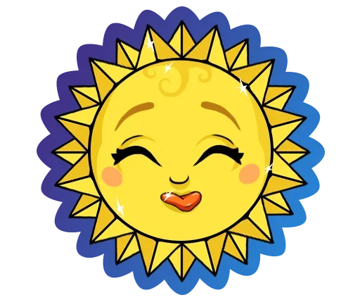 Telegram Sticker «Sun» ☺️