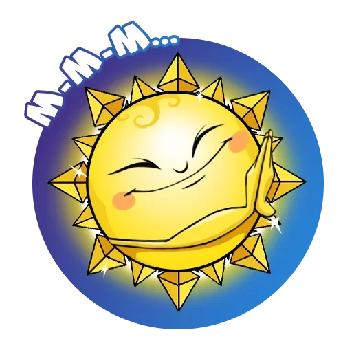 Telegram Sticker «Sun» 🙏